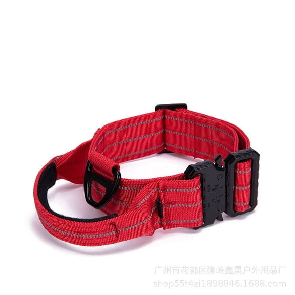 GASTROPOD Tactical Dog Collar,Premium Dog Training Collar,Adjustable Nylon Leash,Large XL Dog Collar,Practical Pet Training Collar