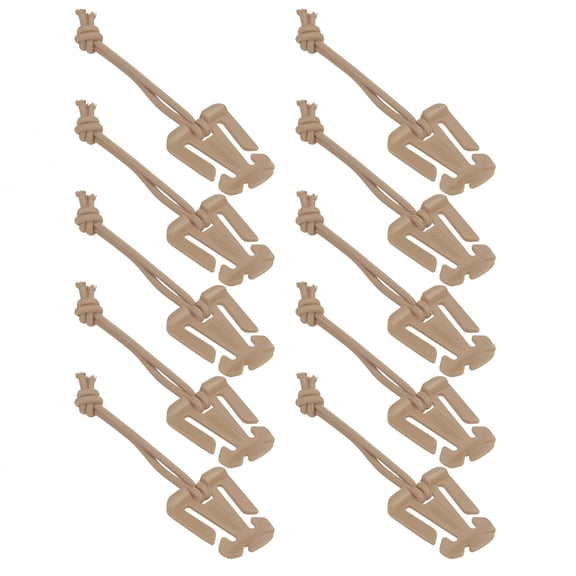 GASTROPOD Tactical-Gear Clips Molle Web Dominators for Outdoor Hydration Tube Backpack Straps Management