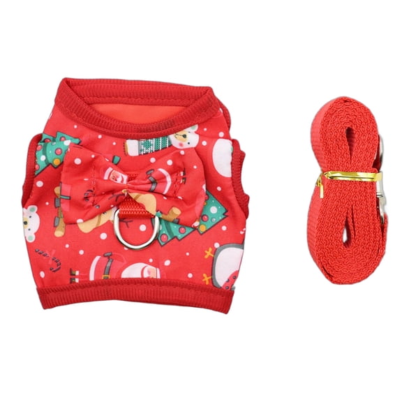 GASTROPOD Teacup Dog Harness, Breathable Small Pet Vest with Secure Locking Buckle, Lightweight Cat & Rabbit Leash Set for Outdoor Walks