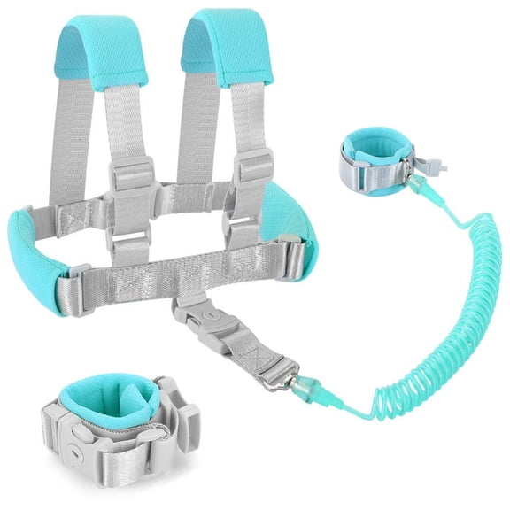 GASTROPOD Toddler Safety Harness Backpack with Leash,Blue