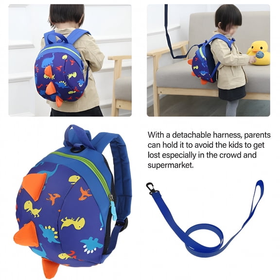 GASTROPOD Toddler Safety Harness Backpack with Leash, Dinosaur, Backpack Leash for Toddlers 1-3