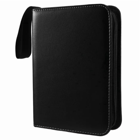 GASTROPOD Top Loaders Binder,4 Pocket Double Sided Top Loaders Binder,Card Binder Abulm for Game/Football/Baseball Card Toploader Binder 4 Pocket