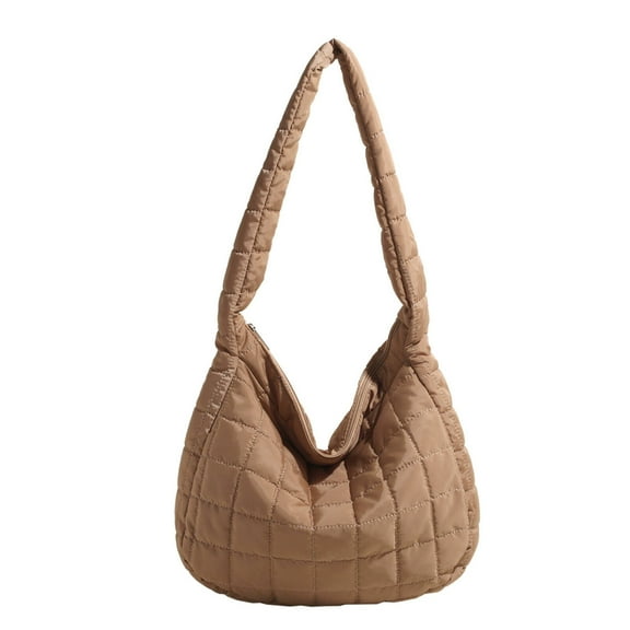 GASTROPOD Tote Bag Cotton Crossbody Bag Crossbody Bags for Women Large Capacity Tote Bag Shoulder Bag Khaki Style 1