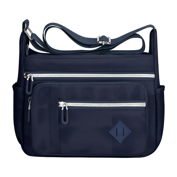 GASTROPOD Tote Bag,Large Capacity Crossbody Bag Crossbody Bagsfor Women,Waterproof Nylon Cloth Shoulder Bag,Dark Blue