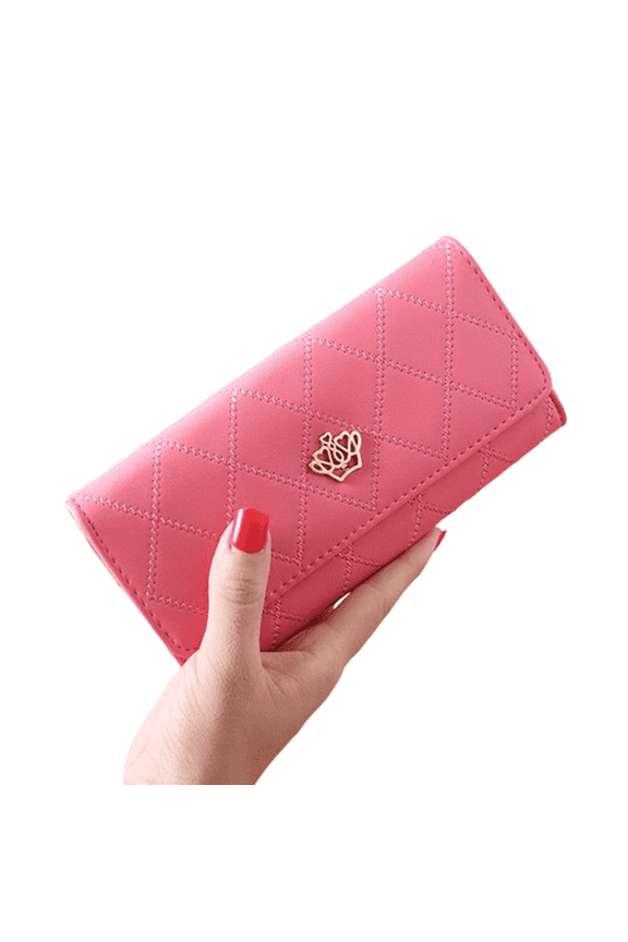 Tote Bag Large capacity Womens Wallets Leather Embroidery Purses for Women Watermelon Red