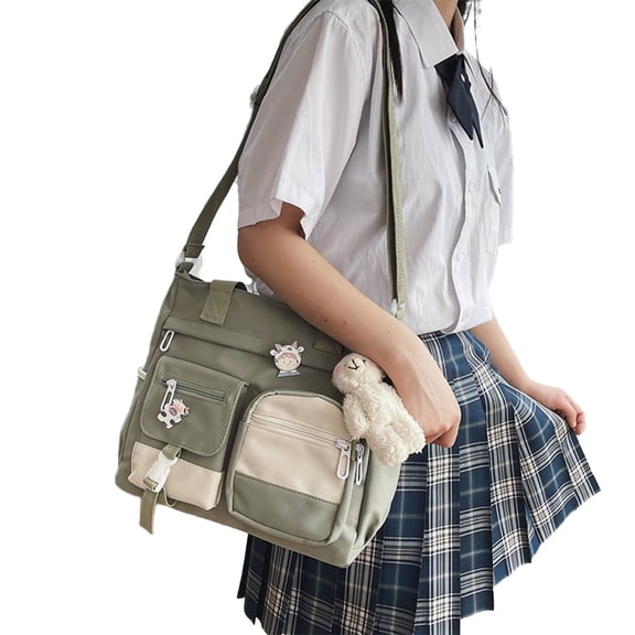 GASTROPOD Tote Bag Scratch-Resistant Design Shoulder Bag Machine Washable Sturdy Under Pressure Crossbody Purse,Green