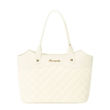 GASTROPOD Tote Bag Versatile for All Occasions Crossbody Bags for Women Soft Durable Leather Purse Organizer White