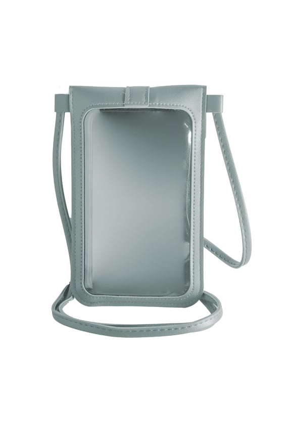 Touch Screen Crossbody Cell Phone Purse -Crossbody Wallet Cross Body with Shoulder Strap Bag - Rfid Wallet Keeps Cash,Credit Cards,Phone Screens Safe - Blue