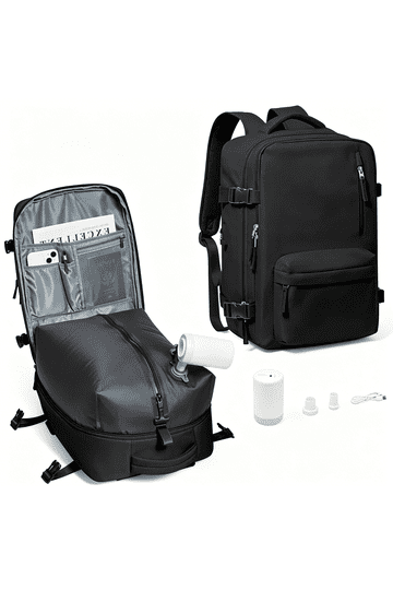airbag travel deluxe backpack FLEX (Under-Seat) Strongly recommended when checking car seat as luggage Airback Travel Deluxe Backpack