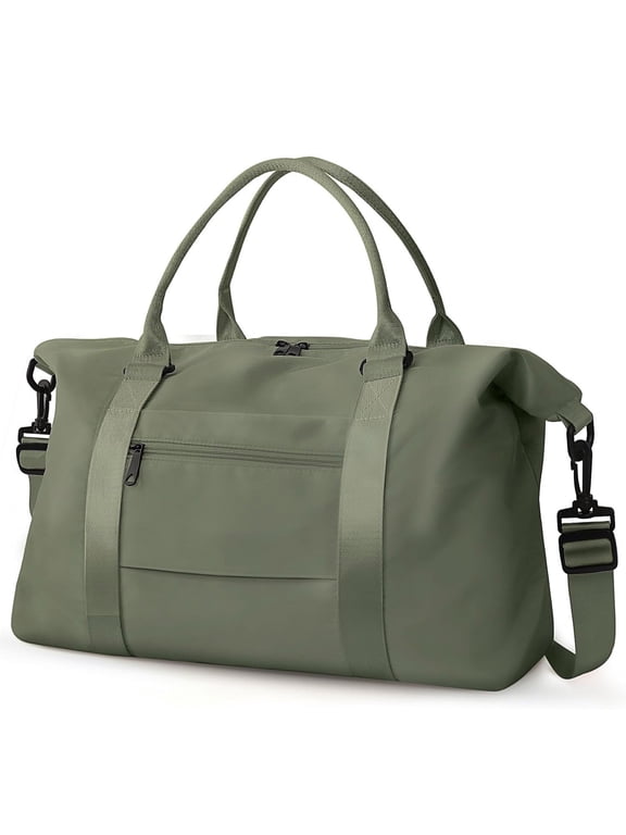 Travel Duffle Bag, Waterproof Weekender Bag Carry on Tote Bags for Women, Travel Essentials Sport Gym Bag for Men, Hospital Bag for Labor and Delivery, Overnight Bag Luggage Bag