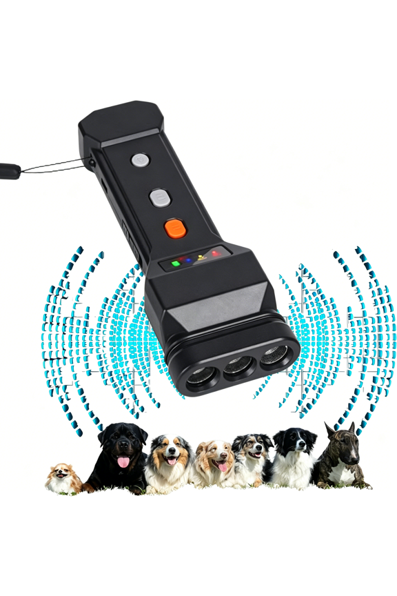 Ultrasonic Bark Deterrent 16Ft Range, Safe & Efficient Dog Training Aid, Anti-Bark Device for Behavior Control - Anti Barking Device for Dogs