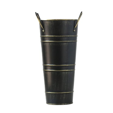 GASTROPOD Umbrella Holder Vintage Style Zinc-Coated Iron Umbrella Holder for Entryway 23x7.5cm,Black