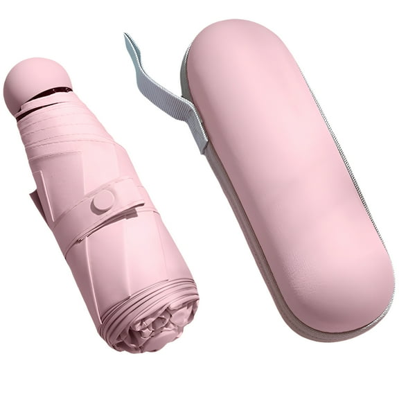 GASTROPOD Umbrellas for Rain,Easy Folding Mechanism Small Umbrella for Travel Mini,Compact Design and Travel Ready Travel Umbrella,Pink