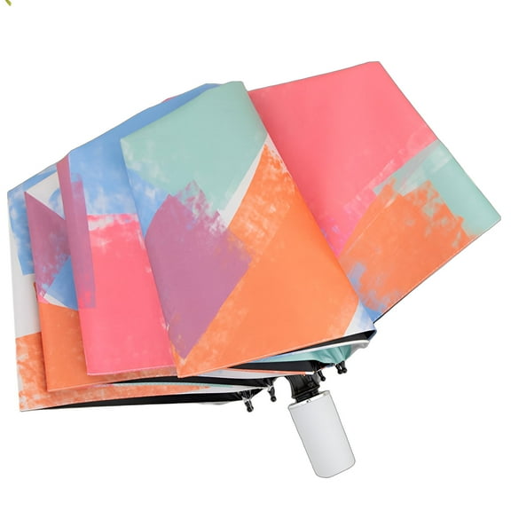 GASTROPOD Umbrellas for Rain,Foldable Compact Size Small Umbrella for Travel Mini,Heat Isolation Layer Travel Umbrella Compact,Style1