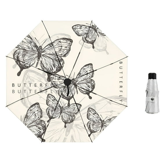 GASTROPOD Umbrellas for Rain,Impact Resistant Frame Travel Umbrella,Steel Reinforced Support Structure Small Umbrella,Style1