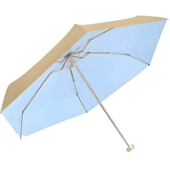 GASTROPOD Umbrellas for Rain,Rain Sun Combo Travel Umbrella Compact,Protective Stylish Coating Small Umbrella,Style2