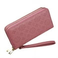 thumbnail image 1 of TELOLY Wallet Women,Compact Wallet Ladies Wallet,Ample Space Essentials Wallet Purse,Purple, 1 of 5