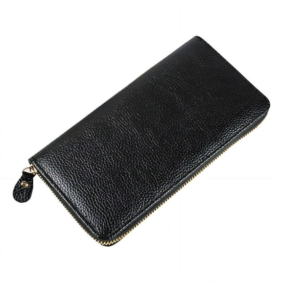 GASTROPOD Wallet Women,Elegant Texture Women'S Wallet,Modern Design Ladies Wallet,Black