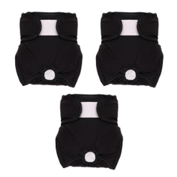 GASTROPOD Washable Female Dog Diapers, Waterproof Puppy Pants with Adjustable Velcro for Heat & Training