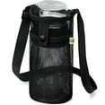 thumbnail image 1 of GASTROPOD 2026 New Water Bottle Bag with Strap,Mesh Water Bottle Holder Crossbody Water Bottle Sling Bag Adjustable Shoulder Strap and Pocket for Hiking,Walking,Sports,Camping Black, 1 of 7