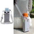 thumbnail image 1 of GASTROPOD Water Bottle Holder with Adjustable Shoulder Strap Portable Water Bottle Carrier Mesh Bag Outdoor Camping Cycling Crossbody Water Bottle Pouch, 1 of 7