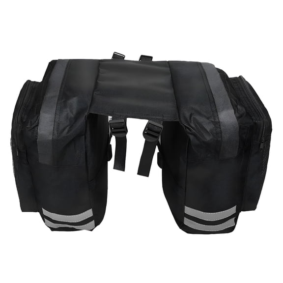 GASTROPOD Water-Resistant Portable Bike Pannier Bag - 30L Panniers with Reflective Strips, Bike Rear Seat Saddle Bags