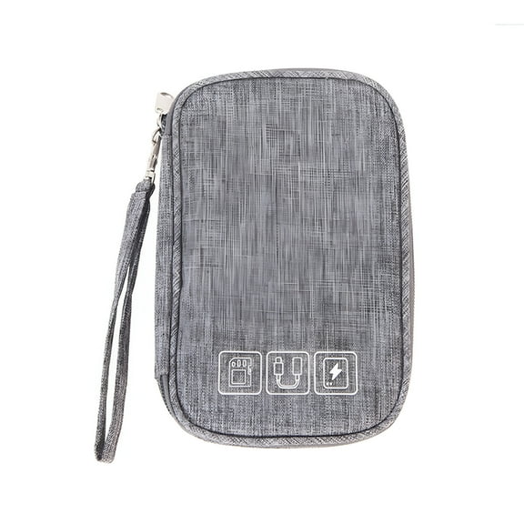 GASTROPOD Waterproof Cable Organizer Bag Undeformable Polyester Tech Cord Storage Pouch Electronics Accessories Cable Organizer
