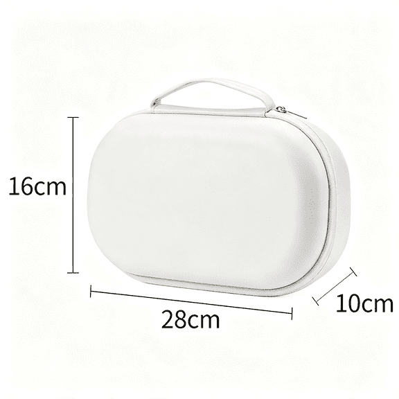 GASTROPOD Wearable Breast Pumps Carrying Bag, Hard Shell Case with Removable Tray, Watertight Breast Pump Storage Bag Compatible with Most of Wearable Breast Pumps, Holds 2 Pumps, Blue