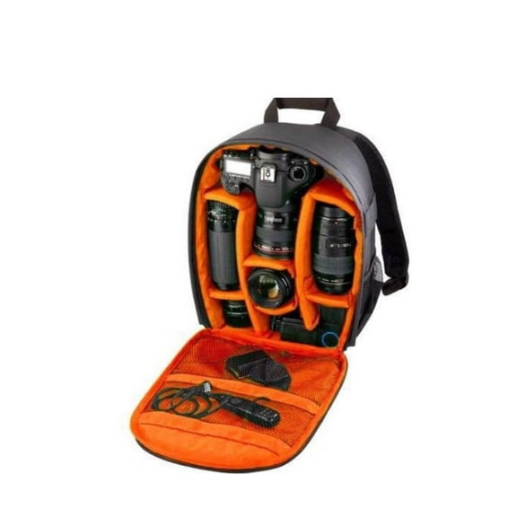 GASTROPOD Weather-Resistant Camera Backpack for DSLR, Protective Photography Travel Bag with Custom Dividers, Hiking Gear Case for Lenses & Accessories, Outdoor Adventure