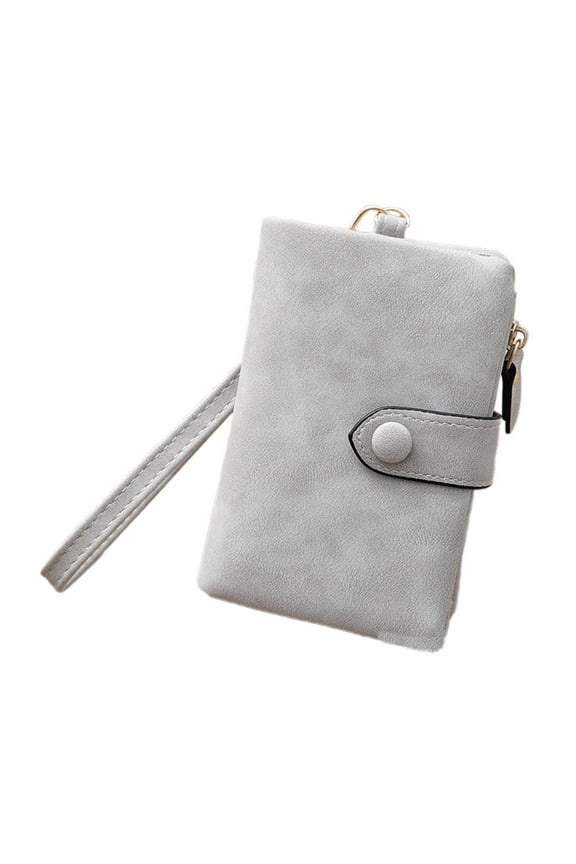 Women's Wallet,Multi-Card Holder Small Purses with RFID Protection,Compact Matte PU Leather Wallet with Large Capacity