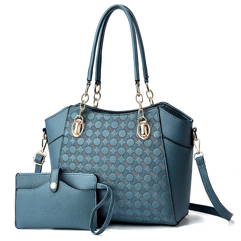 GASTROPOD Womens Ladies Tote Bag Fashion Shoulder Tote Leather Handbags Purse Sets Large Crossbody Bags Ladies Satchel Purse and Wallet Set for Women Purses