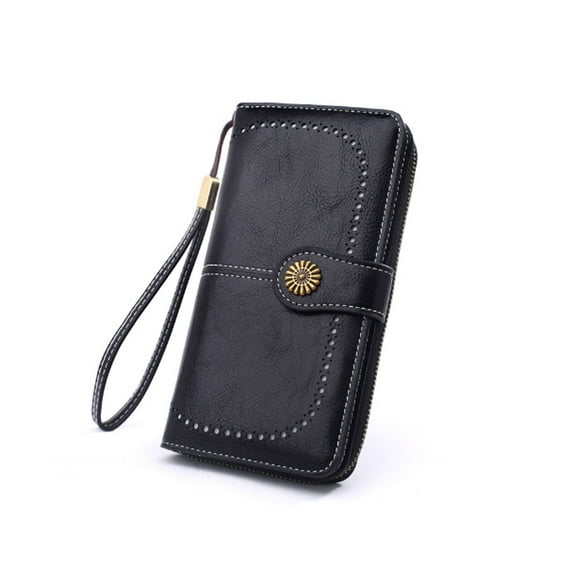 GASTROPOD Womens Wallet,Compact PU Leather Card Holder,RFID Protection Wallet Women for Everyday Convenience