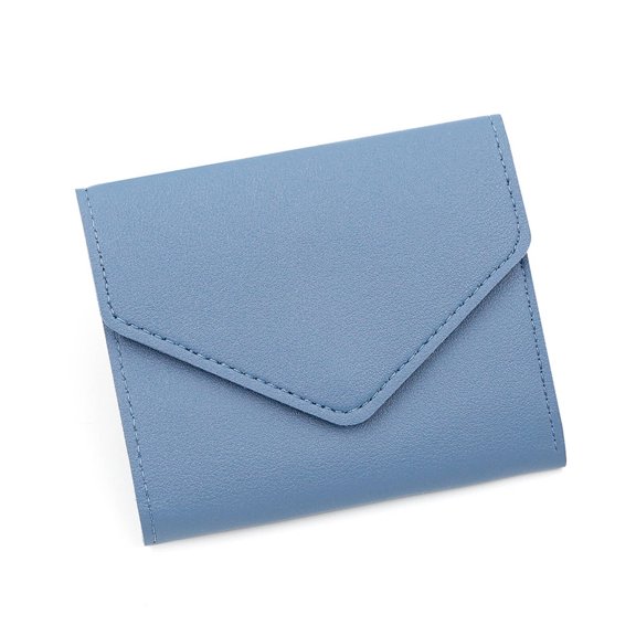 GASTROPOD Womens Wallet,Layered OrganizationCard Holder with Metallic Clasp,Transparent PVC Coin Purse