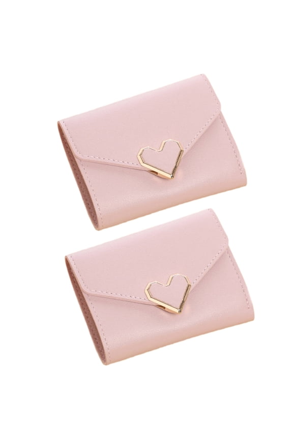 Womens Wallet,Streamlined Compact Card Holder,Tri-Fold Snap Design Small Purses for Women