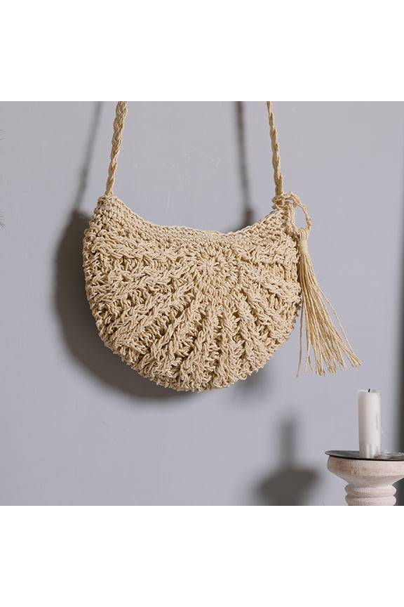 Woven Straw Handbag Crossbody Purse Envelope Shoulder Bag,Straw Purse,Straw Handbag