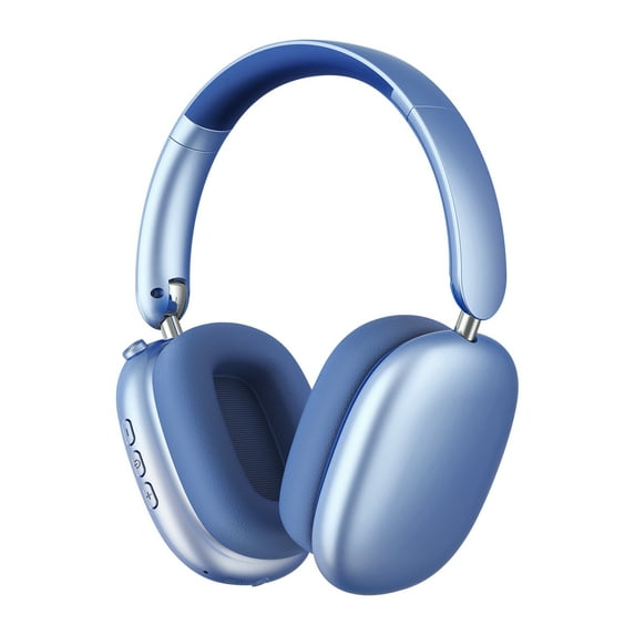 GASYESOY Y01 Bluetooth Headphones Wireless over Ear Noise Cancelling Headphones,36H Playtime Hi-Res Audio Foldable Lightweight for Travel, Home Office, Sport, Cellphone, PC Blue