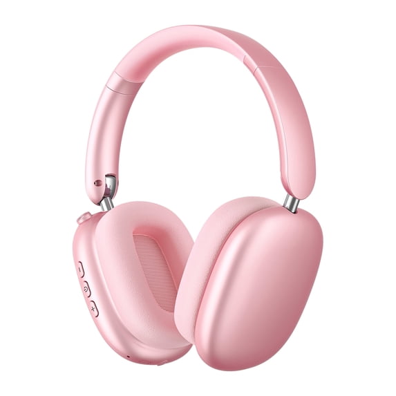 GASYESOY Y01 Bluetooth Headphones Wireless over Ear Noise Cancelling Headphones,36H Playtime Hi-Res Audio Foldable Lightweight for Travel, Home Office, Sport, Cellphone, PC Pink