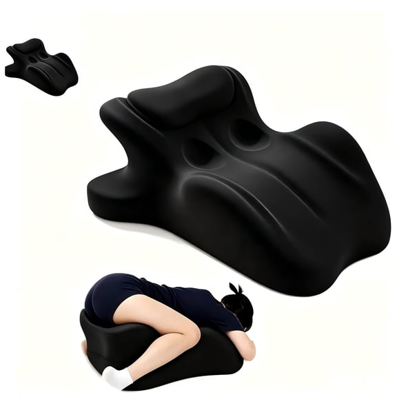 GASYLL Ergonomic Memory Foam Wedge Pillow, 27° Angled Support Pillow , Multi-Position Lounge Pillow,Waterproof & Portable with Washable Cove