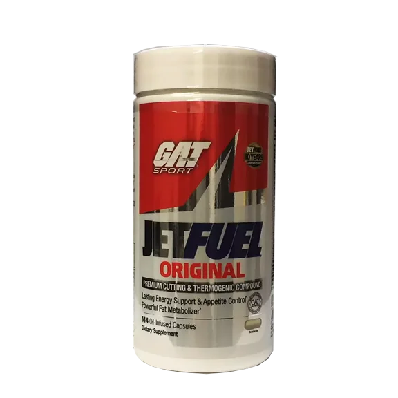 GAT JETFUEL Original -Fat Burner- 144 Oil-Infused Caps (Jet Fuel)