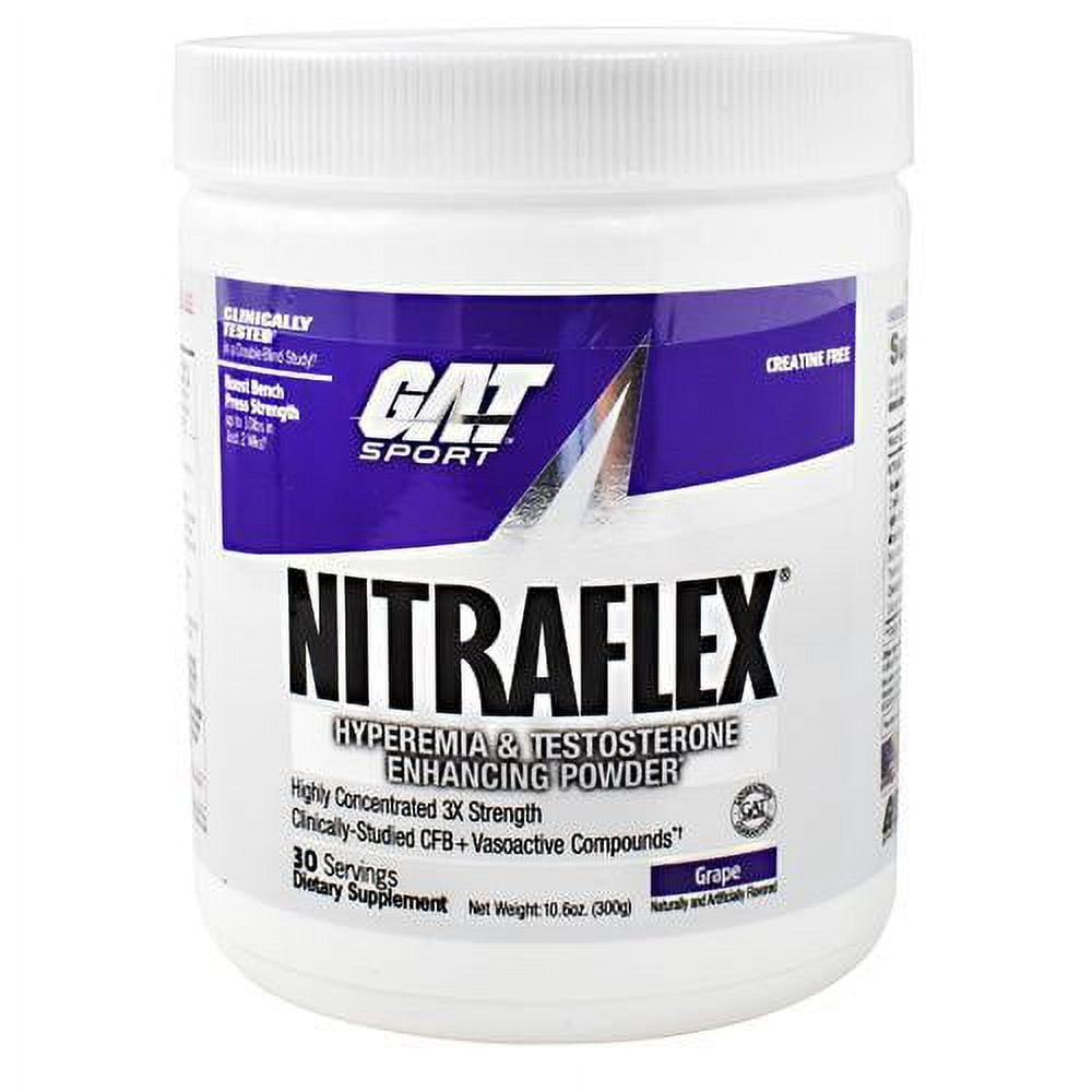 GAT Sport Nitraflex, Grape, 30 Servings 
