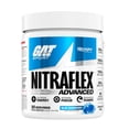 thumbnail image 1 of GAT SPORT Nitraflex Advanced Pre-Workout Powder, Increases Blood Flow, Boosts Strength and Energy, Improves Exercise Performance, (Blue Raspberry, 30 Servings), 1 of 6