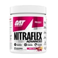 thumbnail image 1 of GAT SPORT Nitraflex Advanced Pre-Workout Powder, Increases Blood Flow, Boosts Strength and Energy, Improves Exercise Performance, Men & Women (Fruit Punch, 30 Servings), 1 of 6