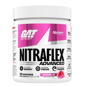 GAT SPORT NITRAFLEX ADVANCED, Watermelon, 10.4 oz (30 Servings)