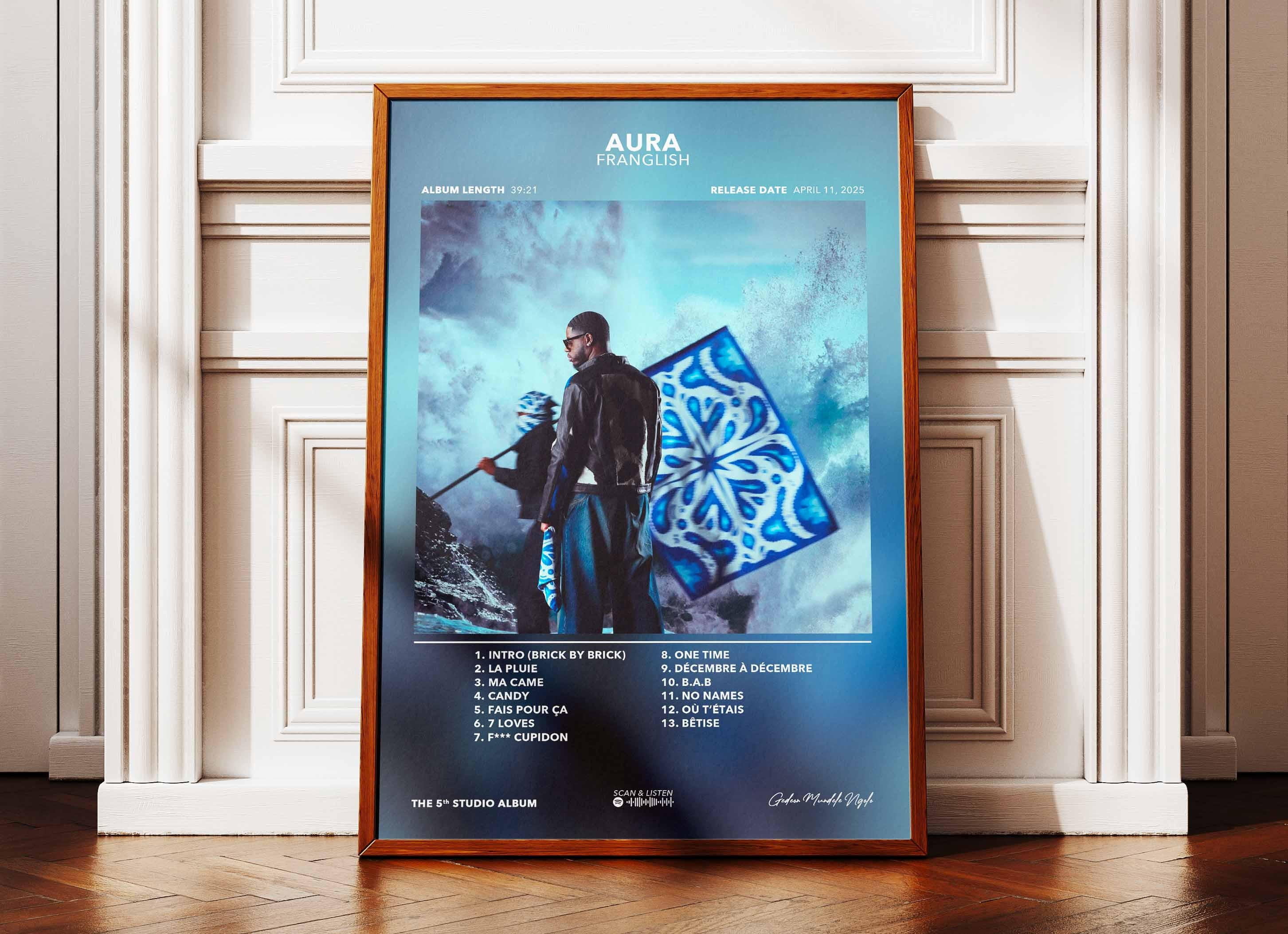 GATEGOO Poster Album Poster Aura Franglish | Poster Franglish Album ...