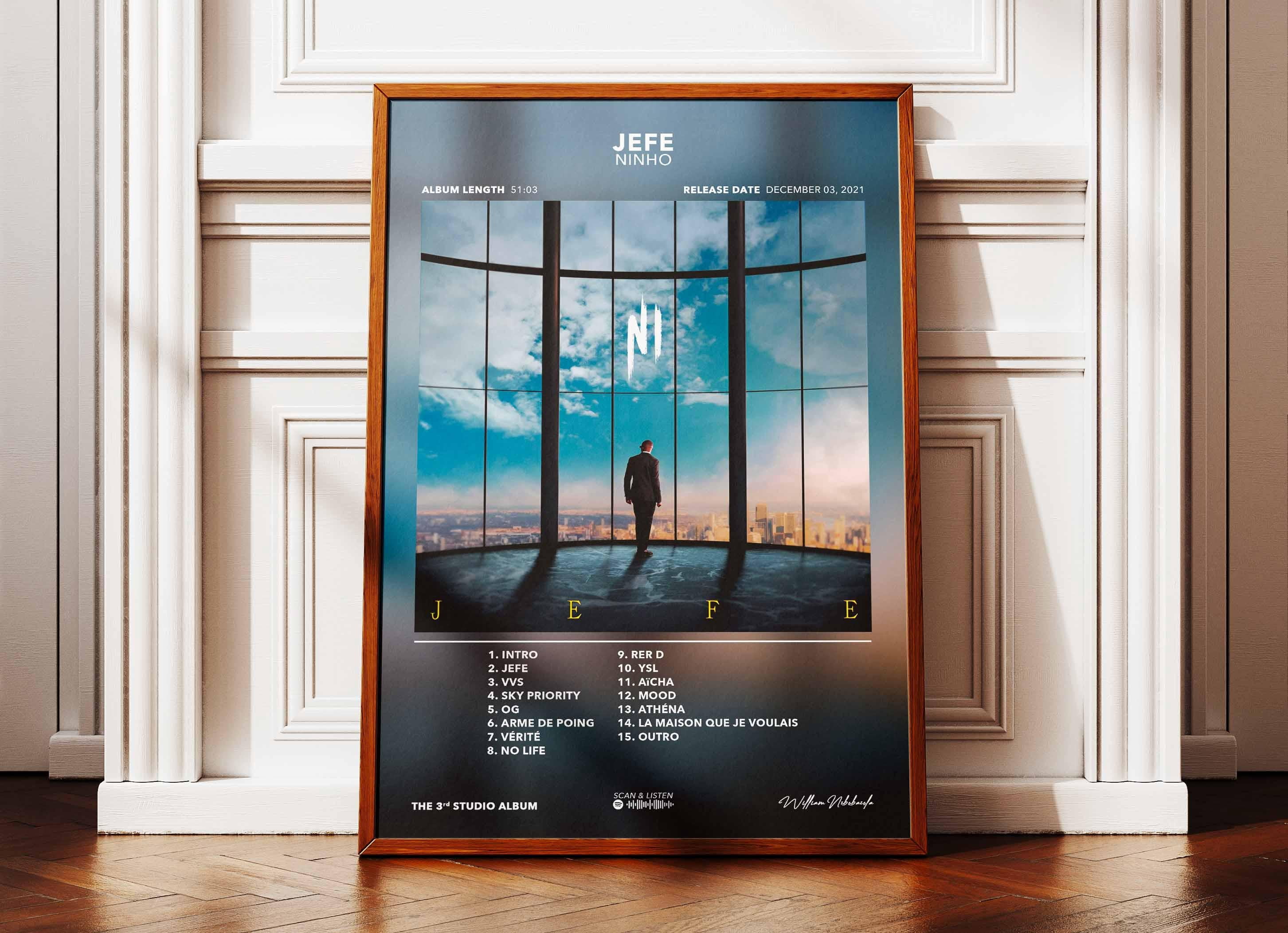 Jefeante Rapper GATEGOO Poster Album Poster Jefe Ninho | Poster Ninho Album | Rapper ...