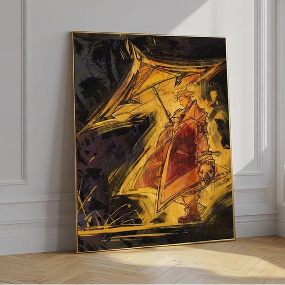 GATEGOO Poster Gachiakuta Rudo Poster – Dark Anime Wall Art, Gritty Manga Print, Cyberpunk Style Illustration 16X24, UNFRAMED