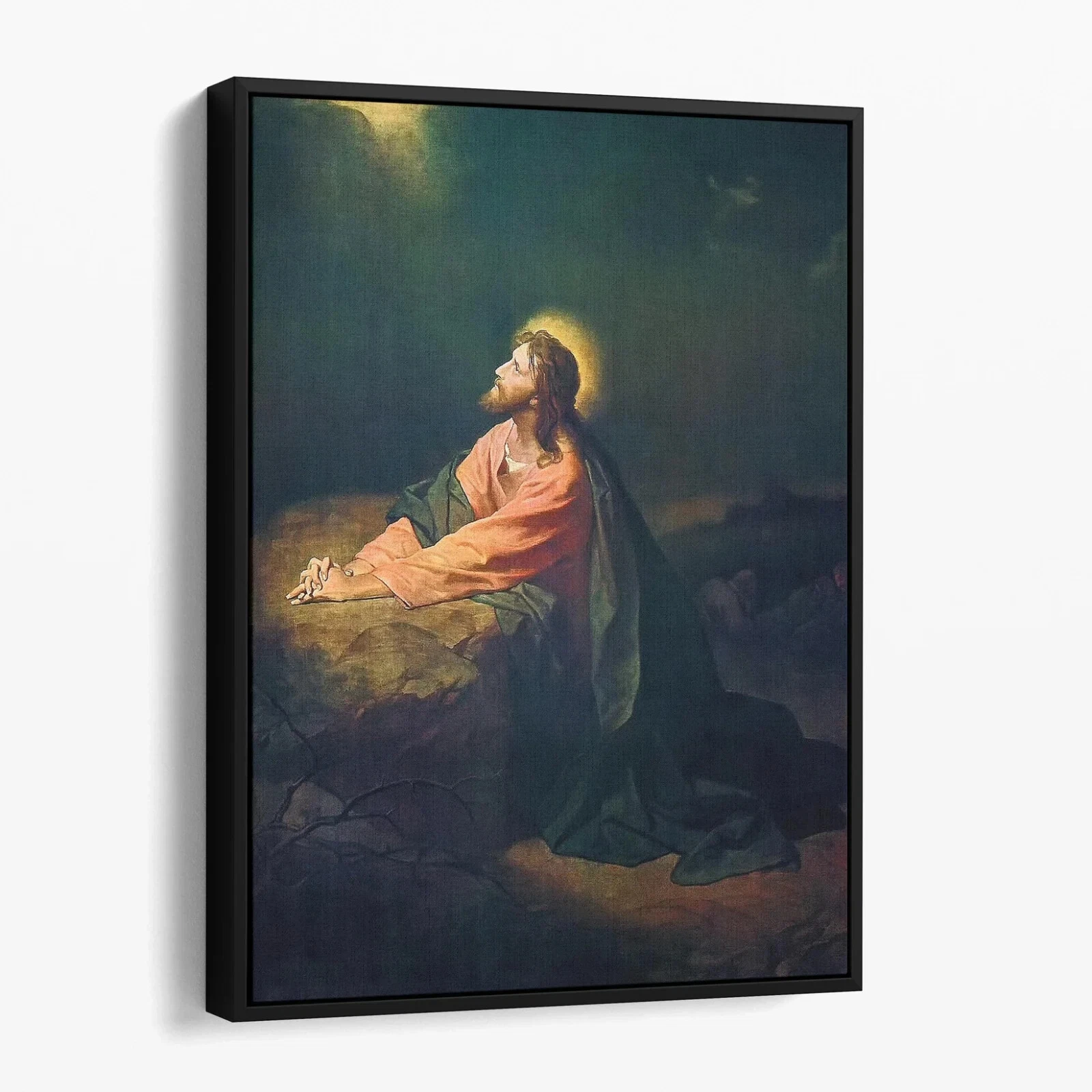 GATEGOO Poster Jesus Christ In The Garden Of Gethsemane Christian Bible ...