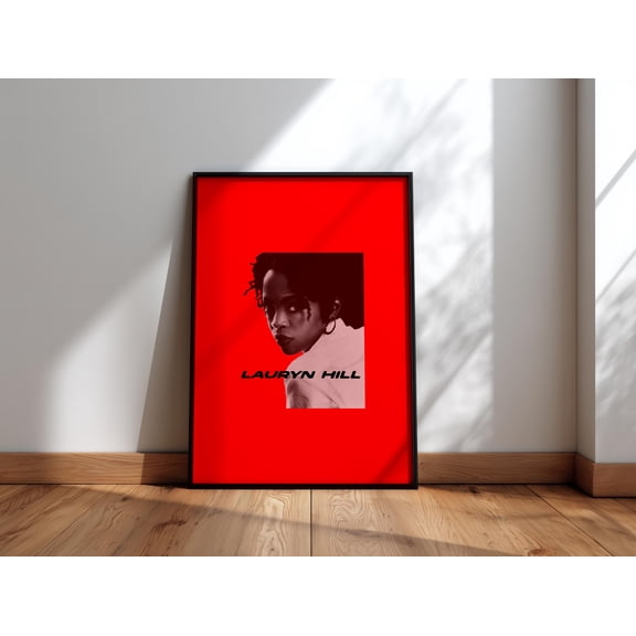 GATEGOO Poster Lauryn Hill Unframed Poster | Miseducation Of Lauryn Hill Art | Soul Music | Gifts For R&B Lover | Sade 8X12, UNFRAMED