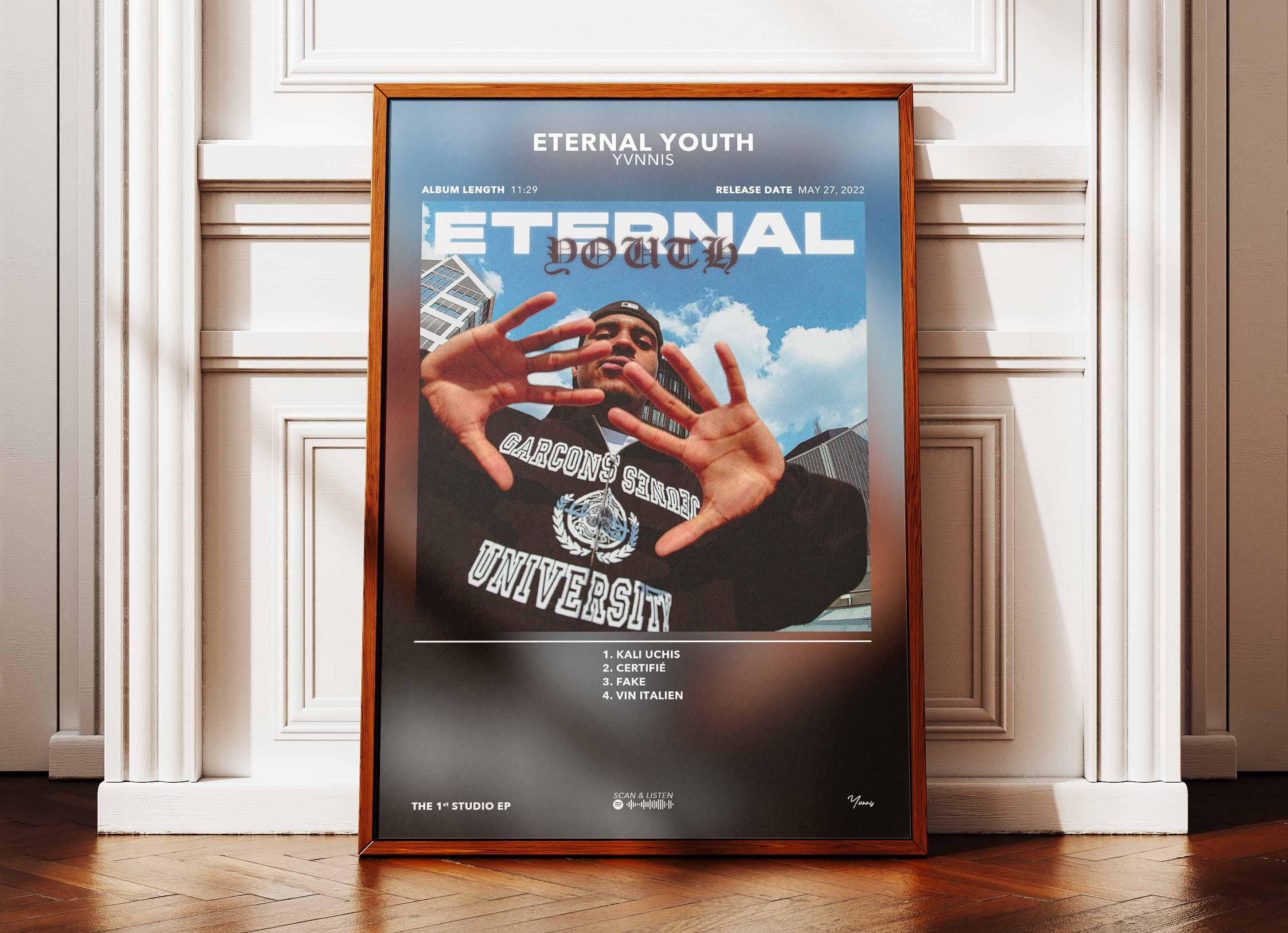 GATEGOO Poster Poster Album Eternal Youth Yvnnis | Poster Yvnnis Album ...