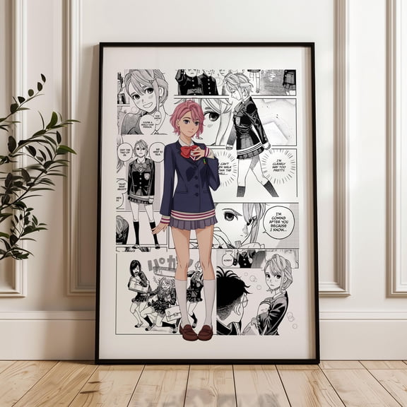 GATEGOO Poster Poster Dandadan Aira Poster: Anime Poster 12X18, UNFRAMED